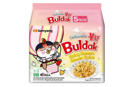 Samyang Hot Chicken Cream Carbonara Ramen 三养奶油风味火鸡拉面 140gm x5's（VIP会员价：RM25.90）